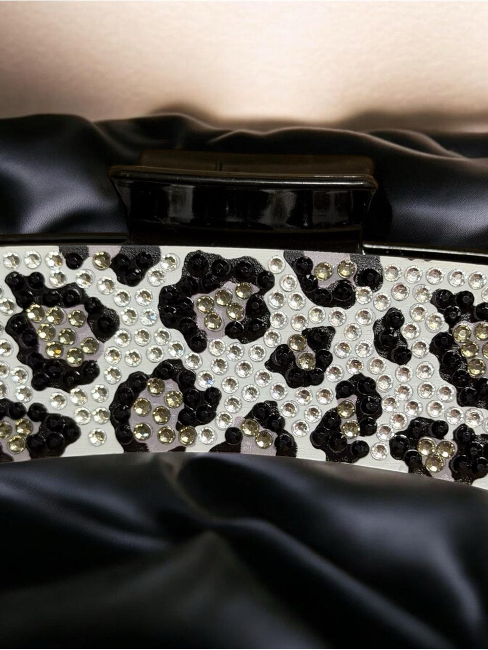 Diamond Art Leopard & Zebra Print Hair Claw Clip - Sealed - Picture 5 of 5
